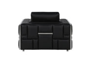1130 - Top Grain Italian Leather Chair - R&R Furniture Gallery (Fountain Valley, CA)