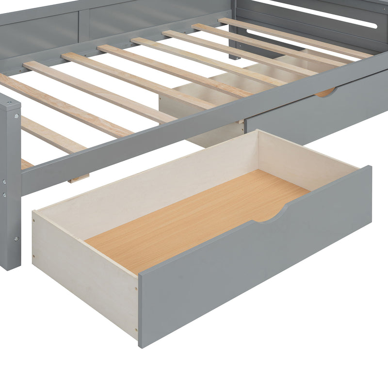 Daybed With All-In-One Cabinet And Shelf - R&R Furniture Gallery (Fountain Valley, CA)