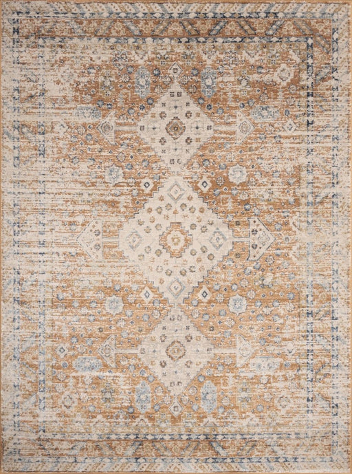 Noble - 5'3" X 7'3" Area Rug - Rust - R&R Furniture Gallery (Fountain Valley, CA)