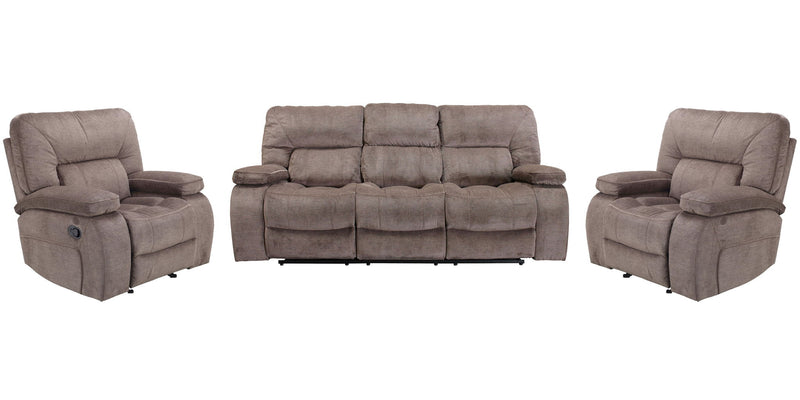 Chapman - Manual Reclining Sofa Set - R&R Furniture Gallery (Fountain Valley, CA)
