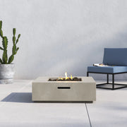Streamlined Aesthetic Outdoor Fire Pit Table - R&R Furniture Gallery (Fountain Valley, CA)