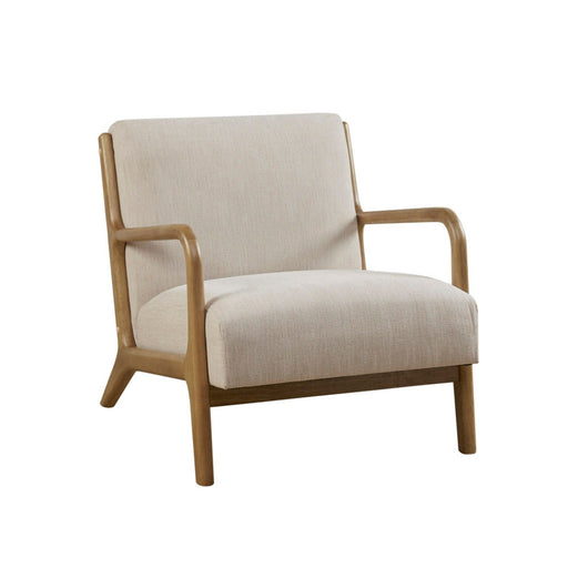 Mid-Century Style Lounge Chair With Upholstered Seat - R&R Furniture Gallery (Fountain Valley, CA)