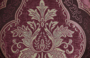 Bernadette - Side Chair (Set of 2) - Pattern Fabric & Gold - R&R Furniture Gallery (Fountain Valley, CA)