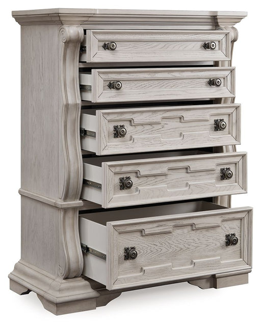 Bruchandi - Five Drawer Chest - Antique White - R&R Furniture Gallery (Fountain Valley, CA)