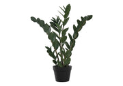 29" Tall, Artificial Plant, Zz Tree, Indoor, Faux, Fake, Floor, Greenery, Potted, Real Touch, Decorative - Green / Black - R&R Furniture Gallery (Fountain Valley, CA)