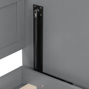 Murphy Bed With Desk, LED Lights & USB Charging Station - R&R Furniture Gallery (Fountain Valley, CA)