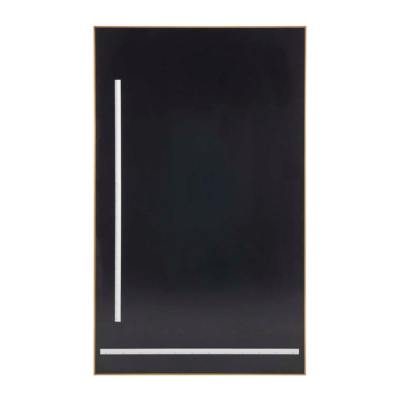 Rally - Oversized Antiqued Mirror - Brass / Gold