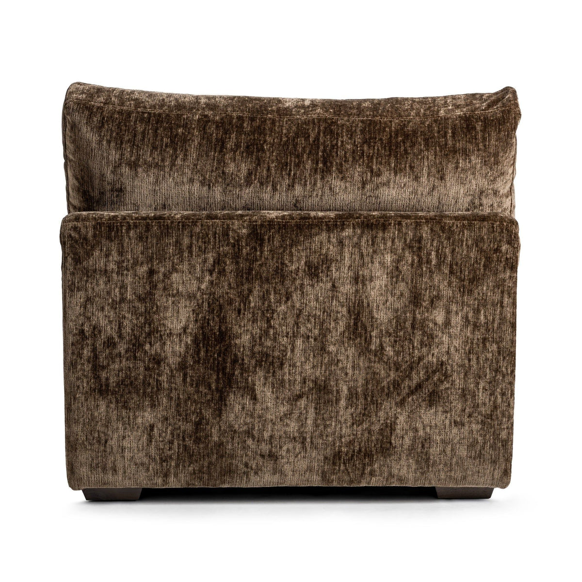 Ludwig - Armless Chair - Mossed Brown - R&R Furniture Gallery (Fountain Valley, CA)