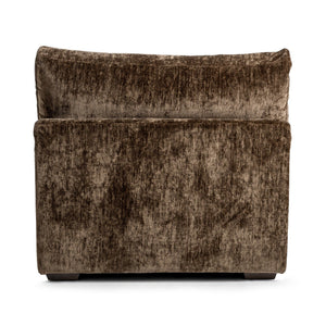 Ludwig - Armless Chair - Mossed Brown - R&R Furniture Gallery (Fountain Valley, CA)