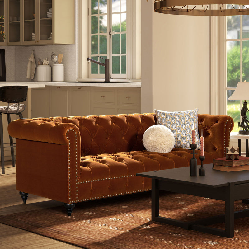Alto - Tufted Chesterfield Sofa - R&R Furniture Gallery (Fountain Valley, CA)