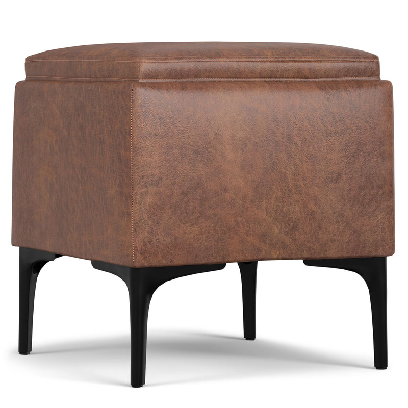 Natasha - Multifunctional Storage Ottoman With Tray - R&R Furniture Gallery (Fountain Valley, CA)