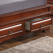 Storage Bed Elegant Transitional - R&R Furniture Gallery (Fountain Valley, CA)
