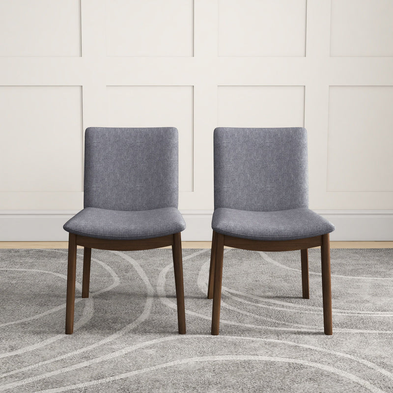 Laura - Mid-Century Modern Solid Wood Dining Chair (Set of 2) - R&R Furniture Gallery (Fountain Valley, CA)