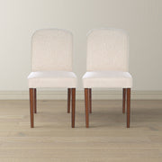 Capri - Dining Chair (Set of 2) - Beige - R&R Furniture Gallery (Fountain Valley, CA)