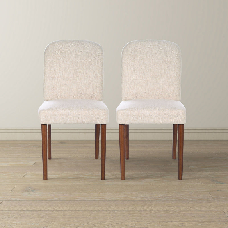Capri - Dining Chair (Set of 2) - Beige - R&R Furniture Gallery (Fountain Valley, CA)