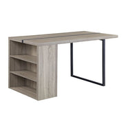 Patwin - Dining Table - Gray Oak & Black - R&R Furniture Gallery (Fountain Valley, CA)