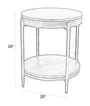 Bengal - Round Table - R&R Furniture Gallery (Fountain Valley, CA)