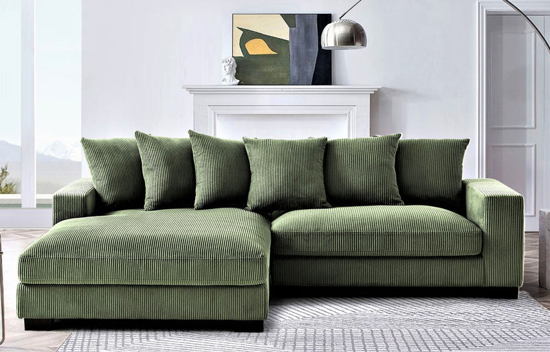 Luxe - Oversized 2 Piece Sectional Couches For Living Room, L Shaped Sofa With Chaise - R&R Furniture Gallery (Fountain Valley, CA)