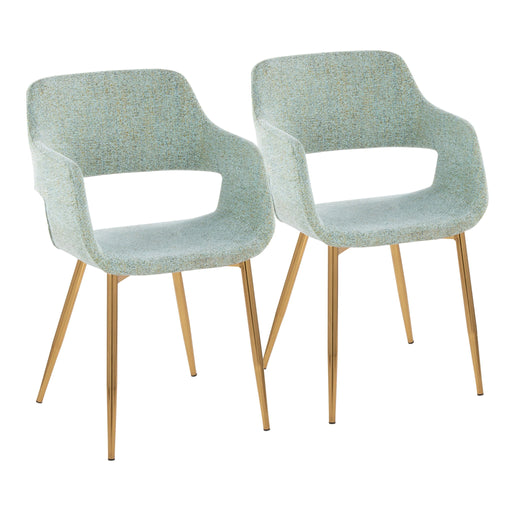 Lumi Source Margarite contemporary dining chair set with sleek, versatile design, featuring modern style and comfortable seating for dining rooms.