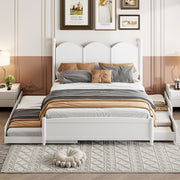 Platform Bed With With 2 Big Drawers And Trundle - R&R Furniture Gallery (Fountain Valley, CA)