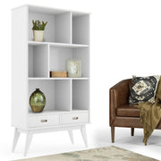 Draper - Mid Century Wide Bookcase And Storage Unit - R&R Furniture Gallery (Fountain Valley, CA)