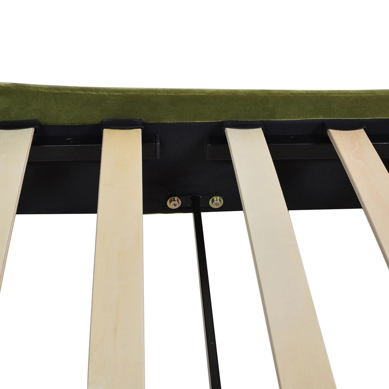 Aspen - Vertical Tufted Modern Headboard Platform Bed Set - R&R Furniture Gallery (Fountain Valley, CA)