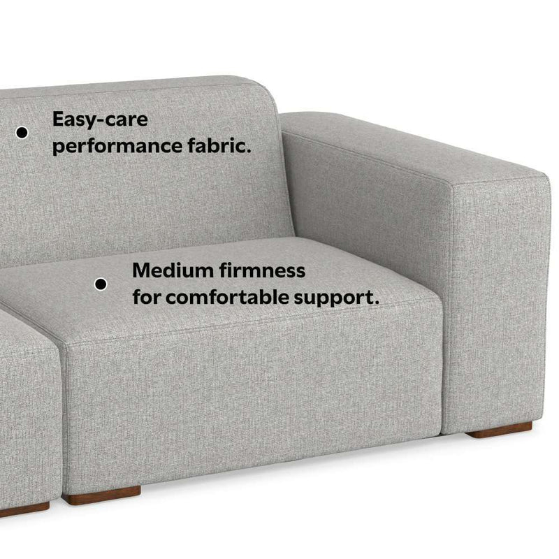 Rex - Handcrafted Sectional Sofa And Ottoman - R&R Furniture Gallery (Fountain Valley, CA)