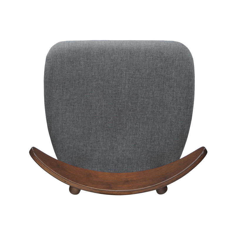 Retro Dining Chairs With Ergonomic Back (Set of 2) - R&R Furniture Gallery (Fountain Valley, CA)