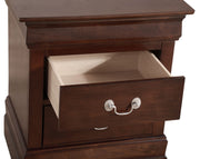 Louis Phillipe - Nightstand - Cappuccino - R&R Furniture Gallery (Fountain Valley, CA)