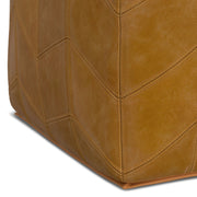 Morden - Square Pouf - Brown - R&R Furniture Gallery (Fountain Valley, CA)