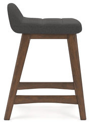 Lyncott - Upholstered Barstool (Set of 2) - R&R Furniture Gallery (Fountain Valley, CA)