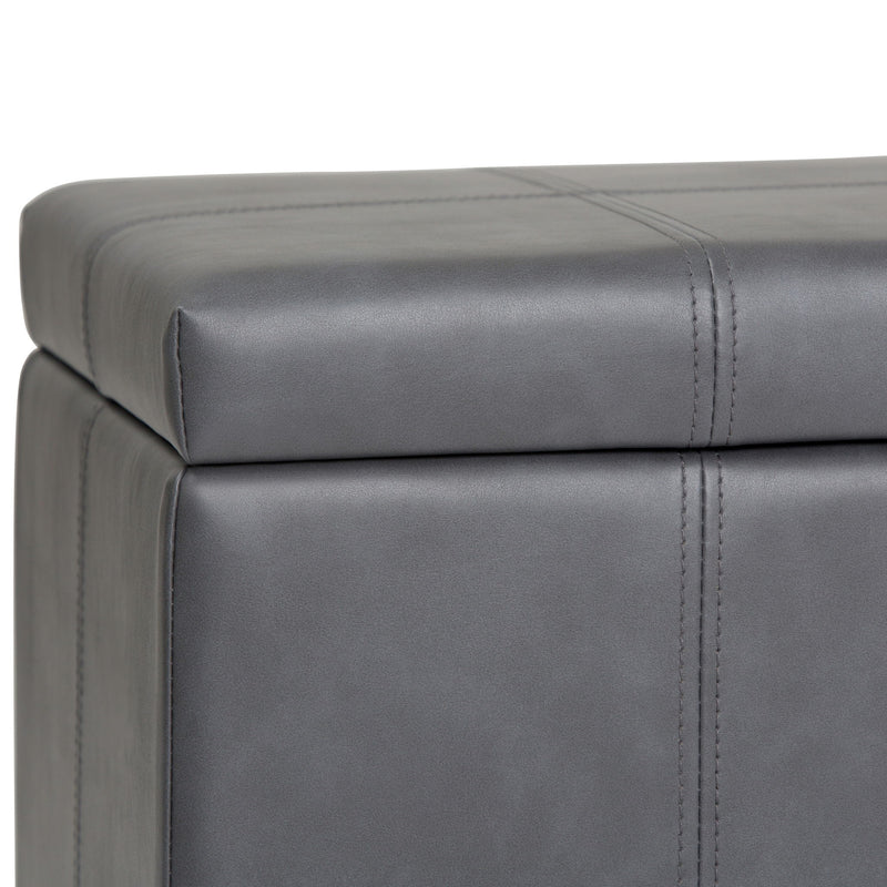 Dover - Upholstered Storage Ottoman Bench - R&R Furniture Gallery (Fountain Valley, CA)