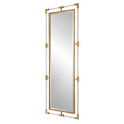 Uttermost Balkan iron wall mirror with a decorative frame, showcasing a stylish, reflective surface for modern home decor.