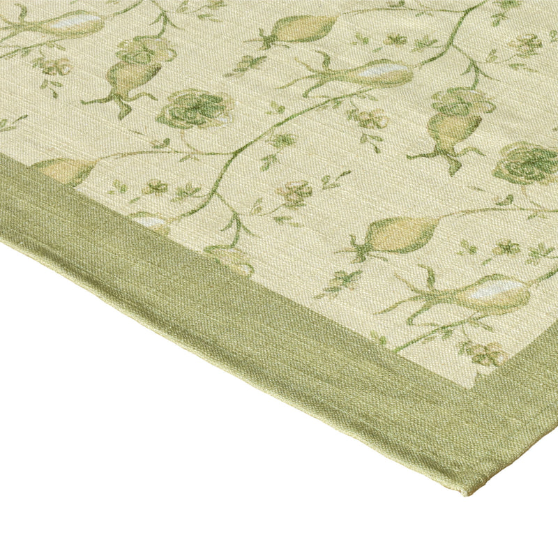 TOV Furniture Dolce table cloth placemat set featuring elegant, woven fabric with neutral tones for dining decor.