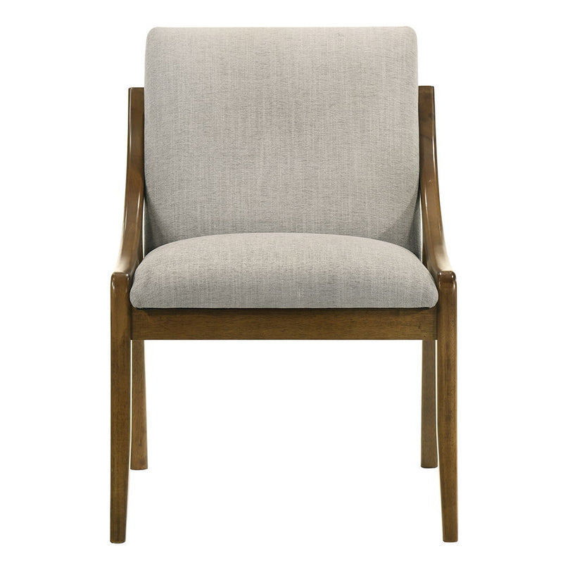 Danzel - Side Chair (Set of 2) - Gray / Vintage Oak - R&R Furniture Gallery (Fountain Valley, CA)