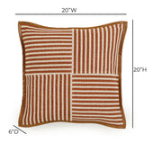 Kora - Cotton Jute Throw Pillow - R&R Furniture Gallery (Fountain Valley, CA)