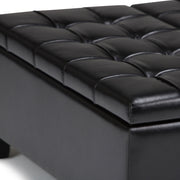 Harrison - Large Coffee Table Storage Ottoman - R&R Furniture Gallery (Fountain Valley, CA)
