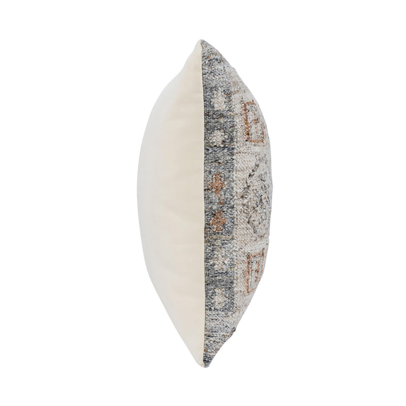 Performance - 22" x 22" Lukens Pillow - Gray Multi - R&R Furniture Gallery (Fountain Valley, CA)