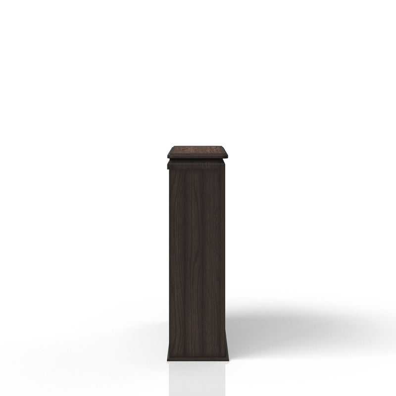 2 Shelf Bookcase Hutch - Chocolate - R&R Furniture Gallery (Fountain Valley, CA)