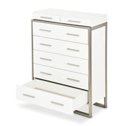Marquee - 7-Drawer Chest - Cloud White - R&R Furniture Gallery (Fountain Valley, CA)