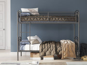 Lanceburg - Twin/Twin Bunk Bed With Ladder - Gray - R&R Furniture Gallery (Fountain Valley, CA)