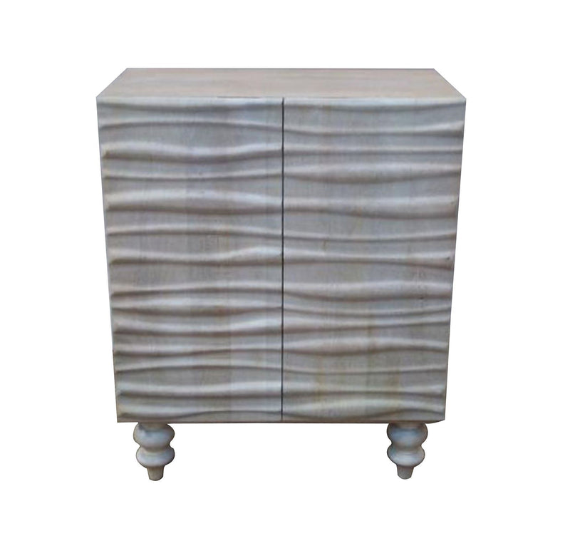 Balthazar - Console Table - White Washed - R&R Furniture Gallery (Fountain Valley, CA)
