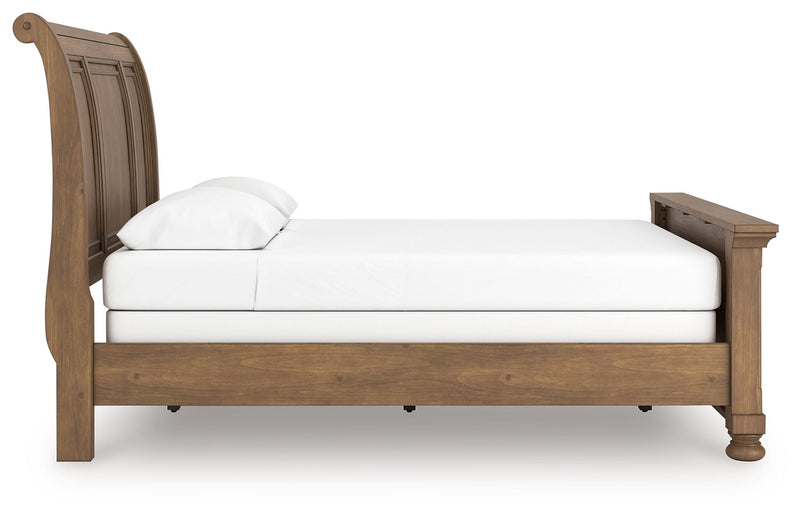 Feddinger - Sleigh Bed - R&R Furniture Gallery (Fountain Valley, CA)