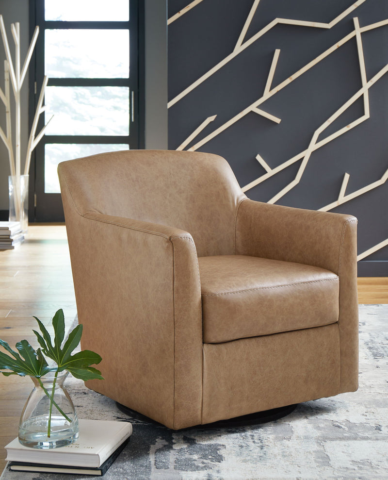 Bradney - Swivel Accent Chair - R&R Furniture Gallery (Fountain Valley, CA)
