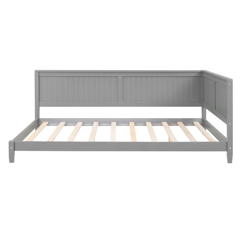 Modern DreamHaus daybed sofa bed with sleek frame and plush cushions, perfect for small living spaces or guest rooms.