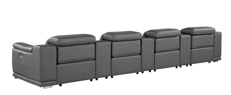 9762 - 7-Piece Modular Power Reclining Sofa With 4 Power Recliners