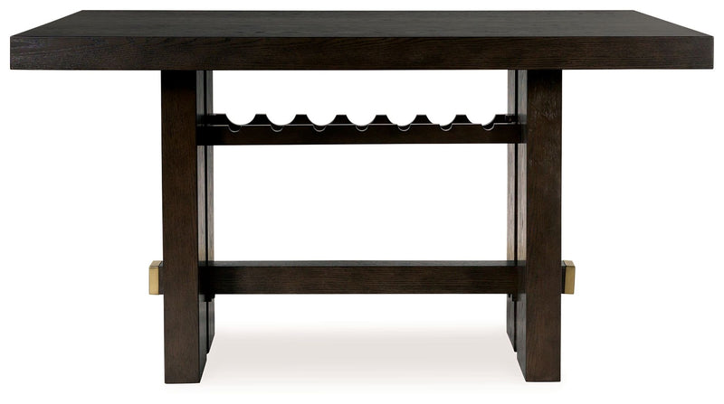 Burkhaus - Rectangular Counter Table Set - R&R Furniture Gallery (Fountain Valley, CA)