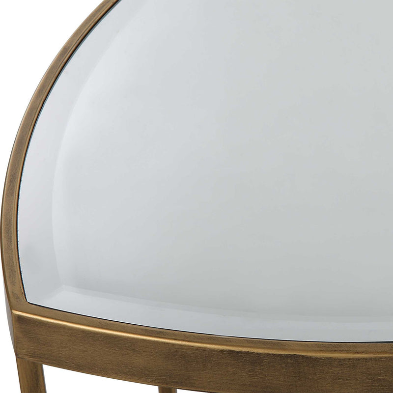 Vista - Nesting Tables (Set of 2) - Gold