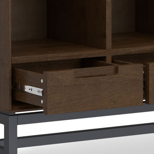 Banting - 9 Cube Bookcase With Drawers - Walnut Brown - R&R Furniture Gallery (Fountain Valley, CA)