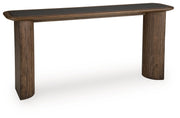 Dontayne - Sofa Table - Warm Brown - R&R Furniture Gallery (Fountain Valley, CA)